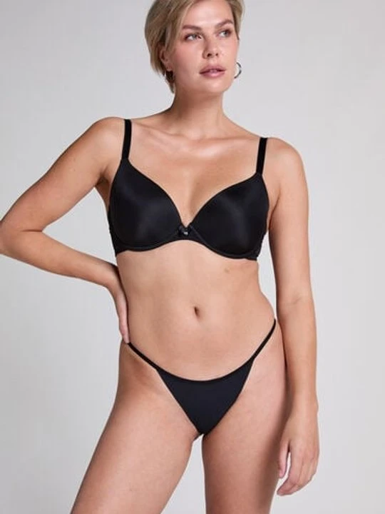 Zdjęcie produktu Hunkemöller Stringi bezszwowe Czarny