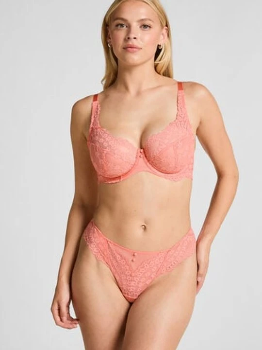 Zdjęcie produktu Hunkemöller Stringi Daisy Różowy