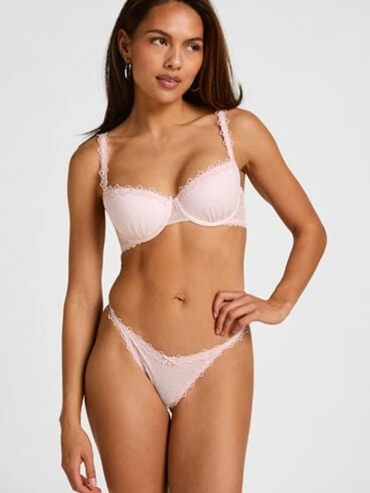 Zdjęcie produktu Hunkemöller Stringi Eleanora Różowy