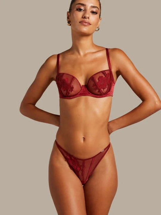 Zdjęcie produktu Hunkemöller Stringi Ember Czerwony