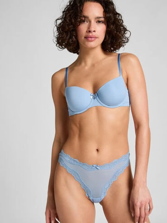 Zdjęcie produktu Hunkemöller Stringi Hazel Niebieski