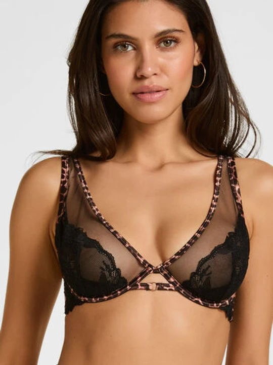 Zdjęcie produktu Hunkemöller Stringi Highleg Tasha Czarny