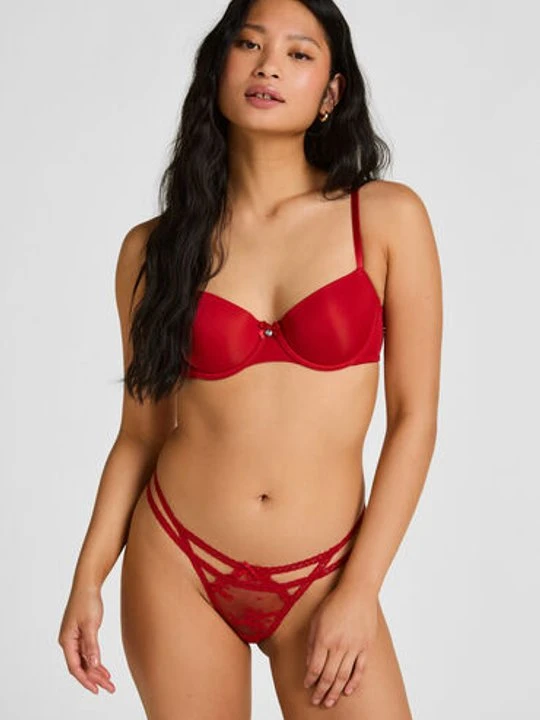 Zdjęcie produktu Hunkemöller Stringi Irina Czerwony