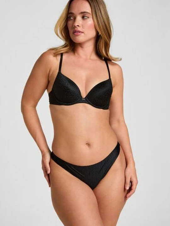 Zdjęcie produktu Hunkemöller Stringi Jackie Czarny