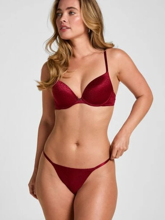 Zdjęcie produktu Hunkemöller Stringi Jackie Czerwony
