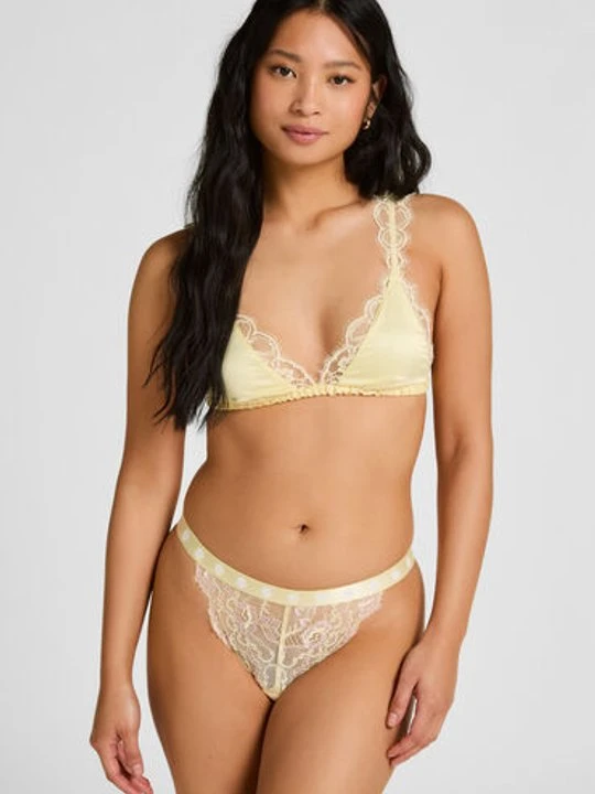 Zdjęcie produktu Hunkemöller Stringi Kiss Żółty