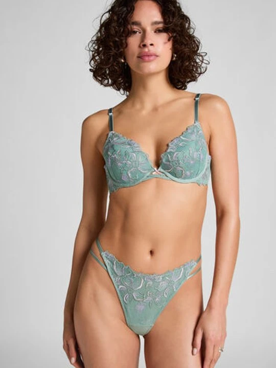 Zdjęcie produktu Hunkemöller Stringi Lauren Zielony