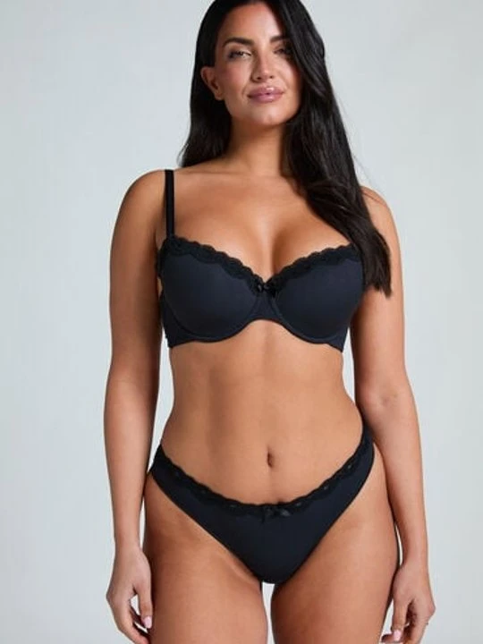 Zdjęcie produktu Hunkemöller Stringi Lola Czarny