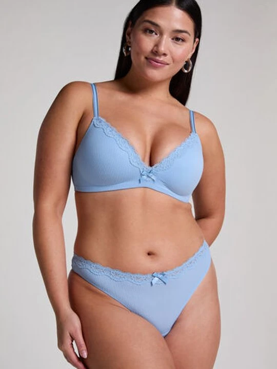 Zdjęcie produktu Hunkemöller Stringi Lola Niebieski