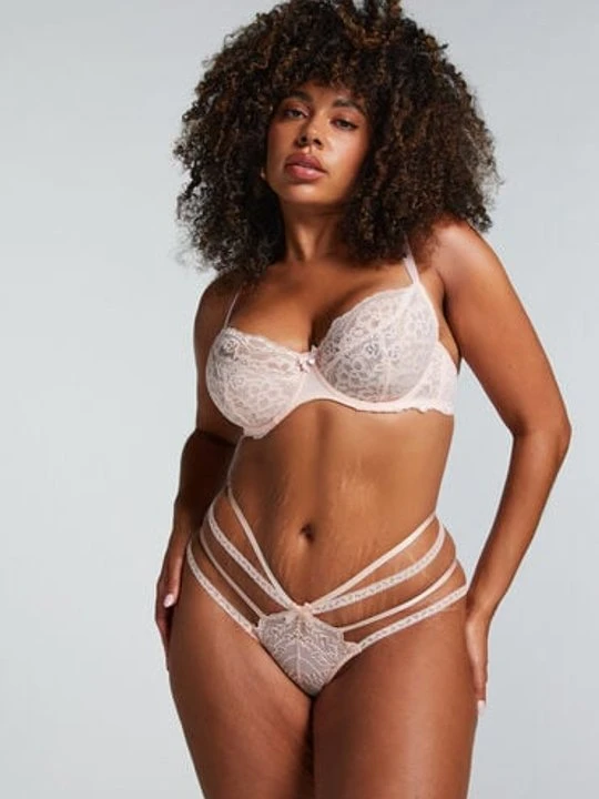 Zdjęcie produktu Hunkemöller Stringi Lorraine Różowy