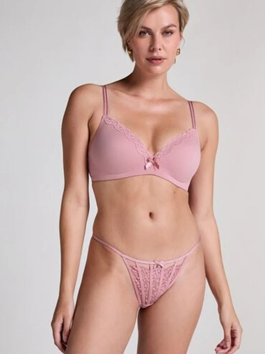 Zdjęcie produktu Hunkemöller Stringi Maxime Różowy