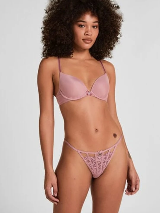 Zdjęcie produktu Hunkemöller Stringi Maxime Różowy