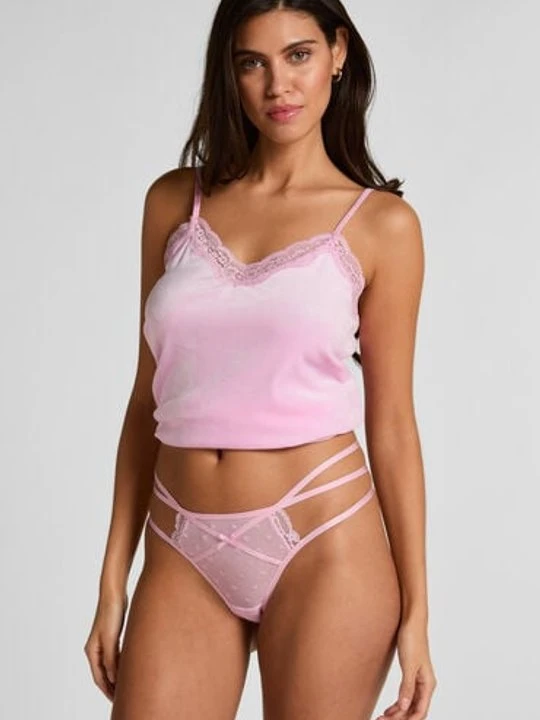 Zdjęcie produktu Hunkemöller Stringi Melda Różowy