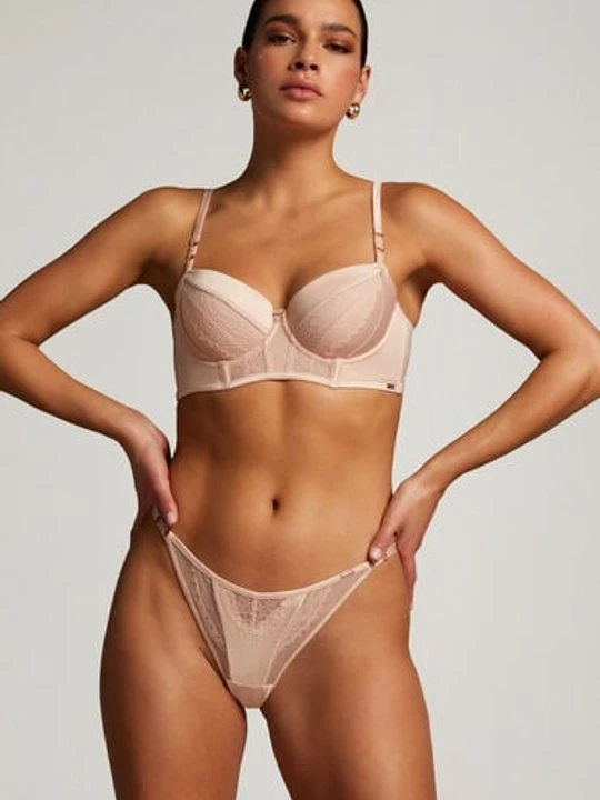Zdjęcie produktu Hunkemöller Stringi Nicole Różowy