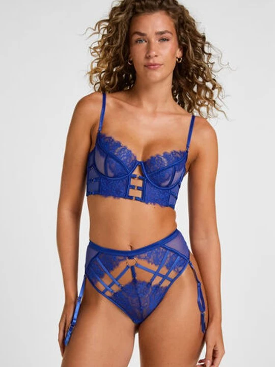 Zdjęcie produktu Hunkemöller Stringi Nienke Niebieski