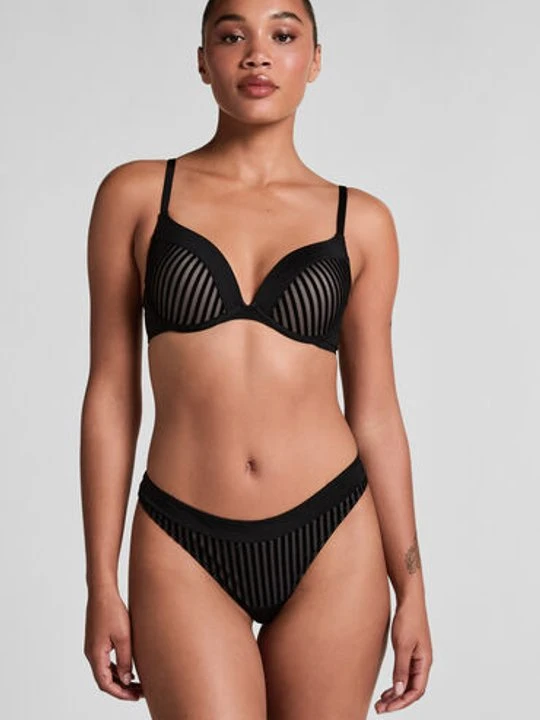 Zdjęcie produktu Hunkemöller Stringi Pia Czarny