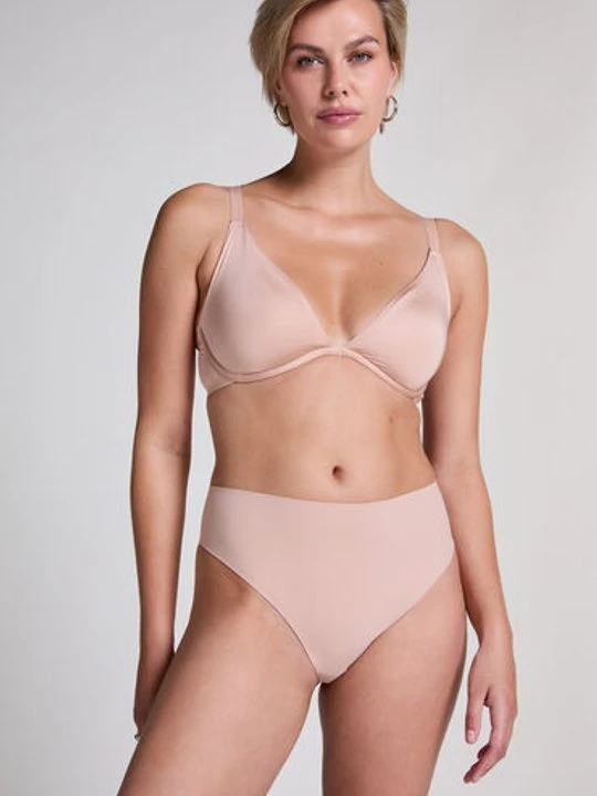 Zdjęcie produktu Hunkemöller Stringi Smooth Beżowy