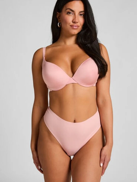 Zdjęcie produktu Hunkemöller Stringi Smooth Różowy