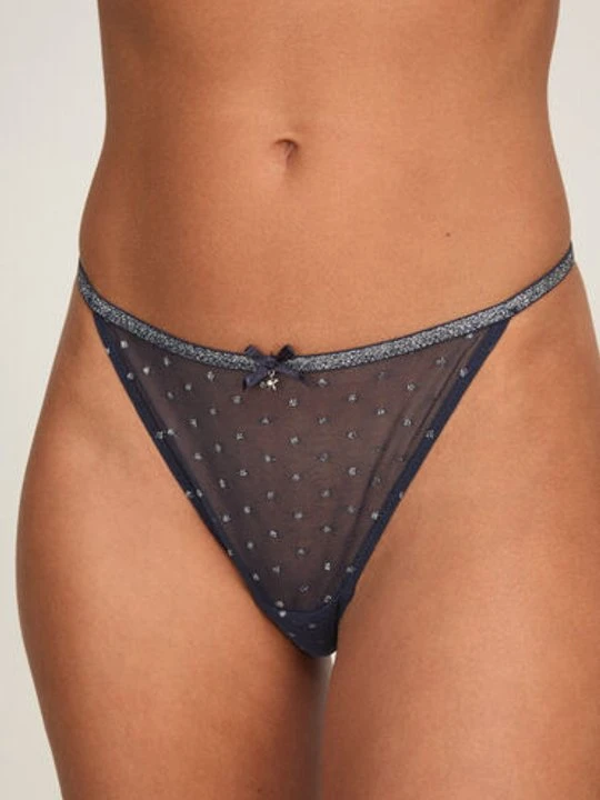 Zdjęcie produktu Hunkemöller Stringi Trinny Niebieski