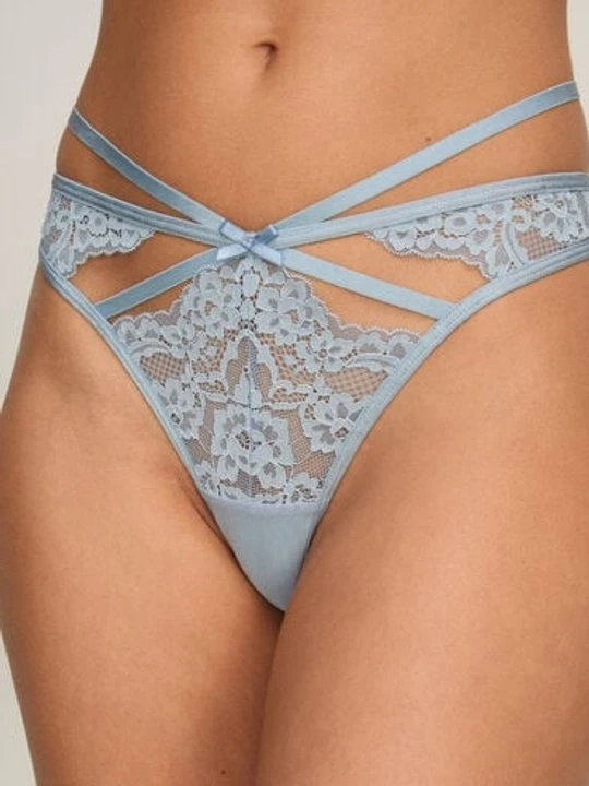 Zdjęcie produktu Hunkemöller Stringi Wera Niebieski
