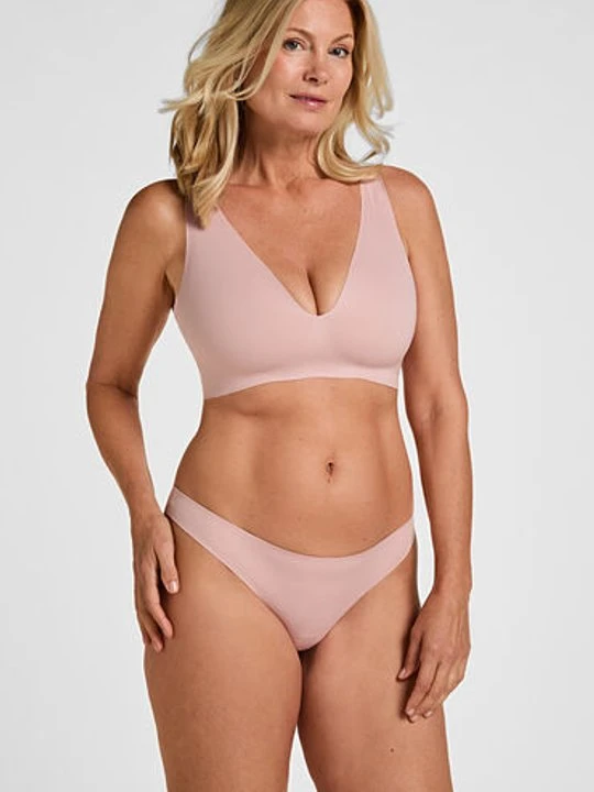 Zdjęcie produktu Hunkemöller Super Comfort Stringi Różowy
