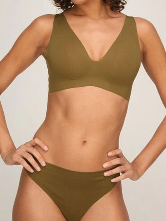 Zdjęcie produktu Hunkemöller Super Comfort Stringi Zielony