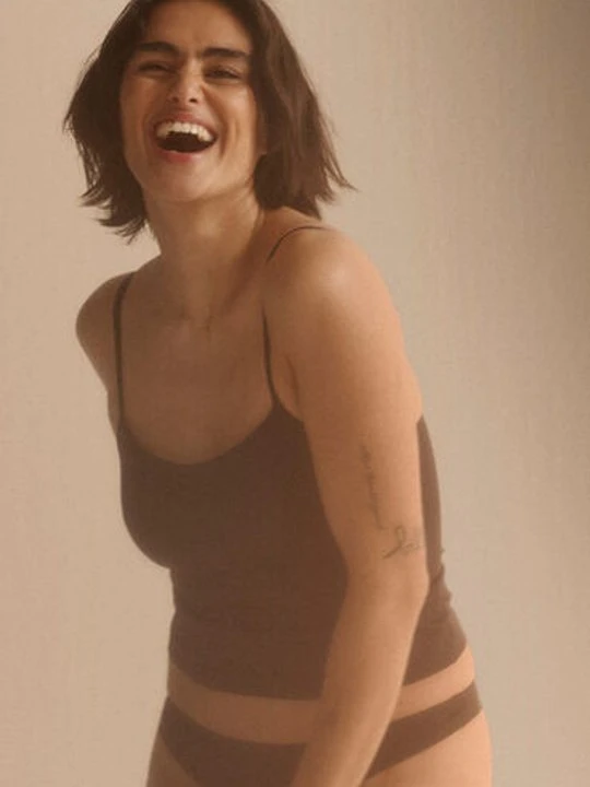 Zdjęcie produktu Hunkemöller Super Comfort Top Brązowy