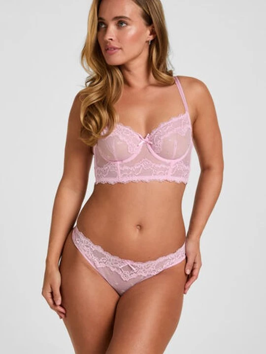 Zdjęcie produktu Hunkemöller Suspenderbelt Flora Różowy