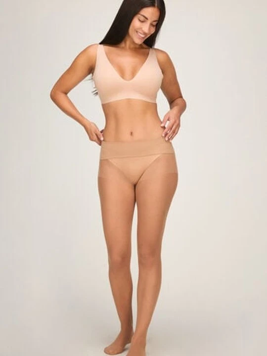 Zdjęcie produktu Hunkemöller Tight 20 Denier Seamless Velvet Touch Beżowy
