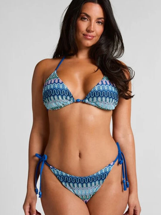 Zdjęcie produktu Hunkemöller Top od bikini Cali Highleg Niebieski