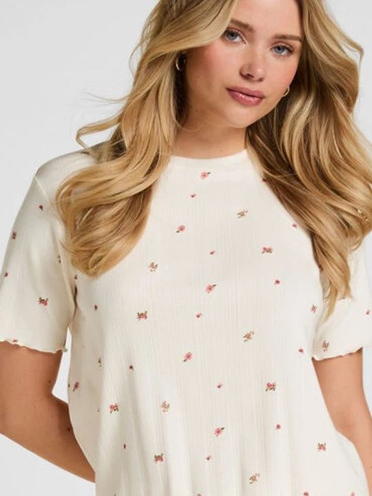 Zdjęcie produktu Hunkemöller Top Piżamowy Pointelle Biały