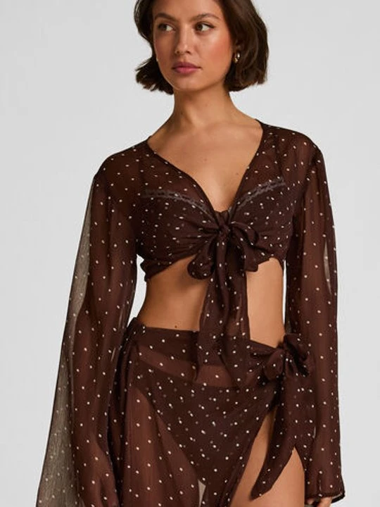 Zdjęcie produktu Hunkemöller Top Plażowy Algarve Brązowy