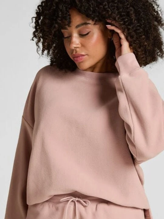 Zdjęcie produktu Hunkemöller Top sportowy z polaru Różowy