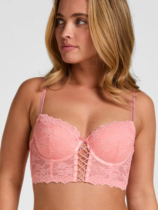 Zdjęcie produktu Hunkemöller Triangle Bikini Top Alicante Różowy