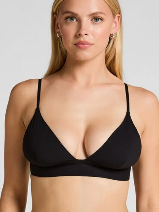 Zdjęcie produktu Hunkemöller Trójkąt Bralette Smooth Czarny