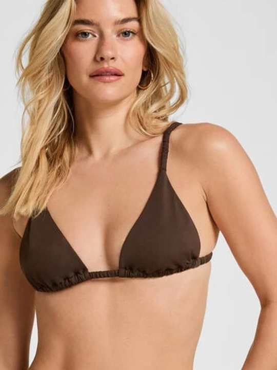 Zdjęcie produktu Hunkemöller Trójkątny Biustonosz Bikini Riva Brązowy