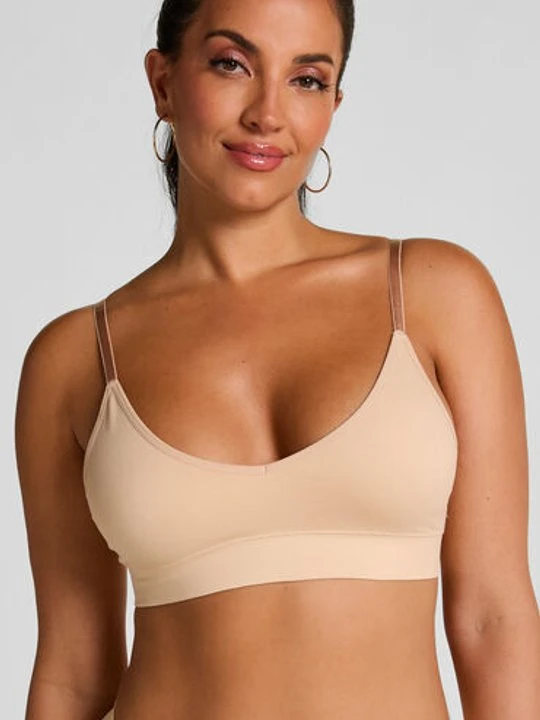 Zdjęcie produktu Hunkemöller Trójkątny biustonosz bralette Dide Beżowy