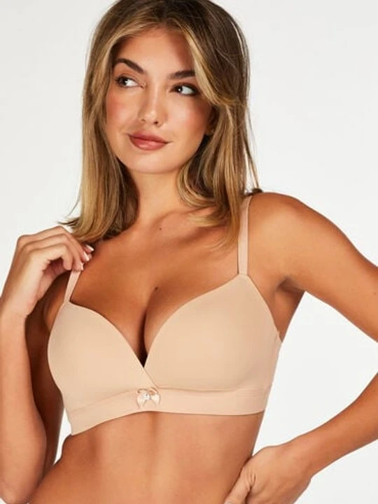 Zdjęcie produktu Hunkemöller Usztywniany biustonosz bez fiszbin Beżowy