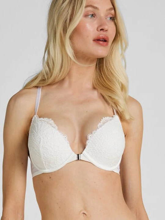 Zdjęcie produktu Hunkemöller Usztywniany biustonosz push-up z fiszbinami Whitney Biały