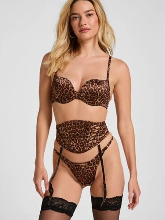 Zdjęcie produktu Hunkemöller Waspie Quinn z Nadrukiem Zwierzęcym Brązowy