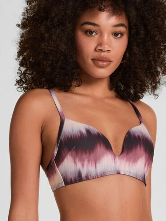Zdjęcie produktu Hunkemöller Wyściełany Góra Bikini Bez Fiszbin Mauritius Fioletowy