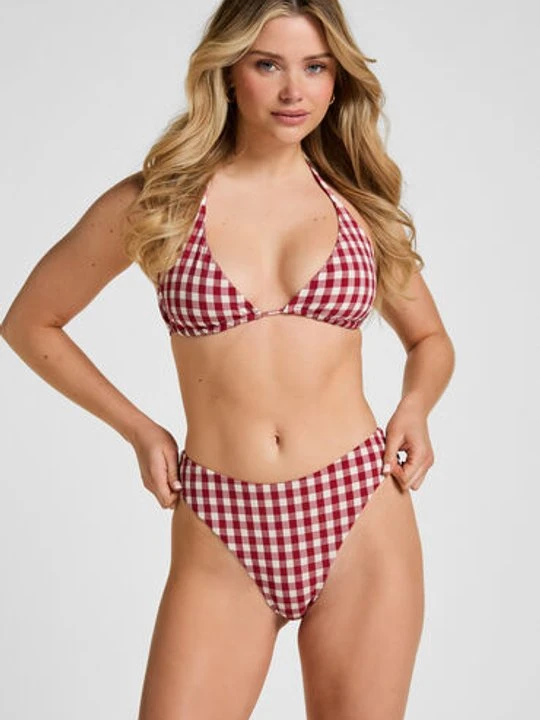Zdjęcie produktu Hunkemöller Wysokie Majtki Bikini Highleg Amalfi Czerwony
