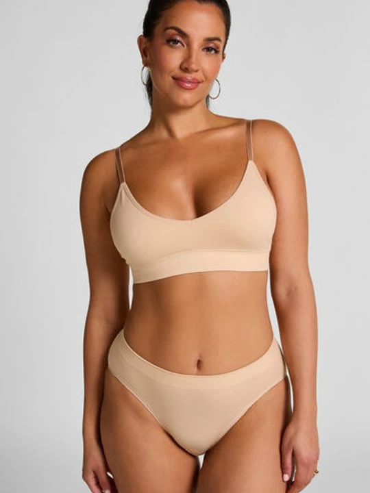 Zdjęcie produktu Hunkemöller Wysokie majtki Dide Beżowy