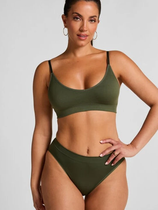 Zdjęcie produktu Hunkemöller Wysokie majtki Dide Zielony