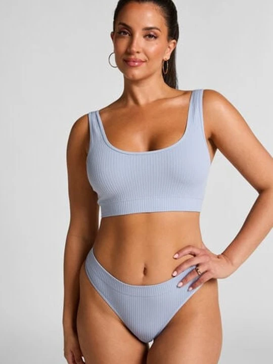 Zdjęcie produktu Hunkemöller Wysoko wycięte stringi Dianne Niebieski