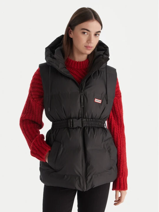 Zdjęcie produktu Hunter Bezrękawnik Nellie HARW0017252 Czarny Regular Fit
