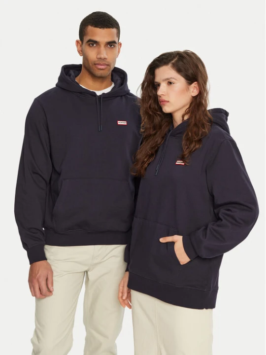 Zdjęcie produktu Hunter Bluza HARU0008242 Granatowy Regular Fit