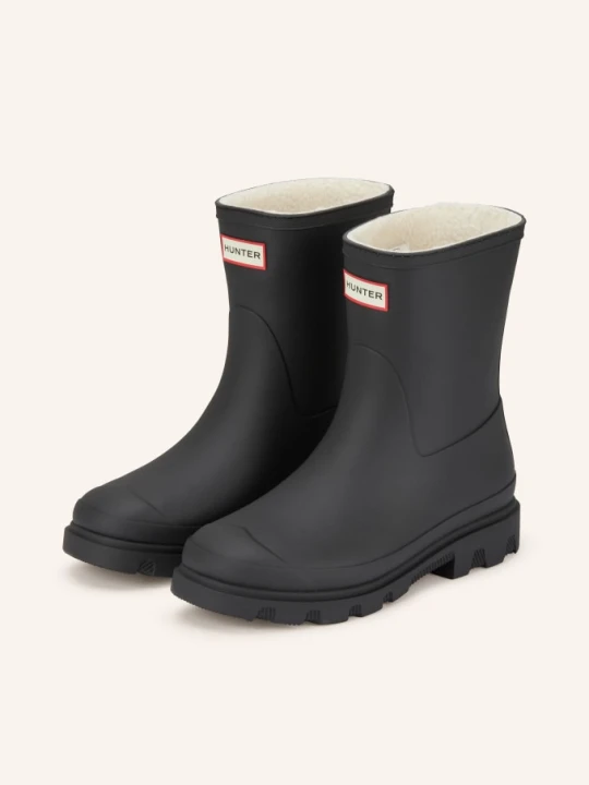 Zdjęcie produktu Hunter Buty Downpour Short schwarz CZIEMNOSZARY