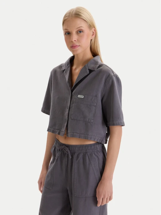 Zdjęcie produktu Hunter Koszula W126-HRLST-1011-42X Szary Regular Fit