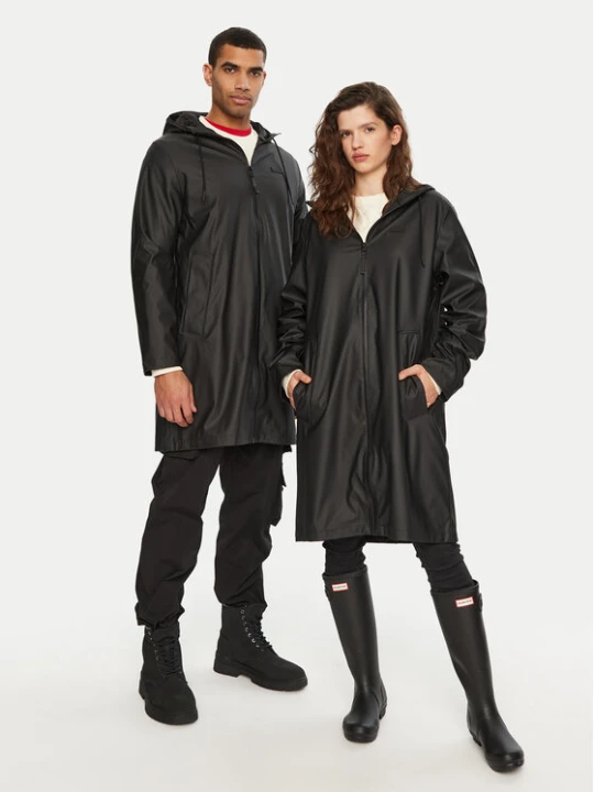 Zdjęcie produktu Hunter Kurtka przeciwdeszczowa Andrea HARU0002242 Czarny Regular Fit